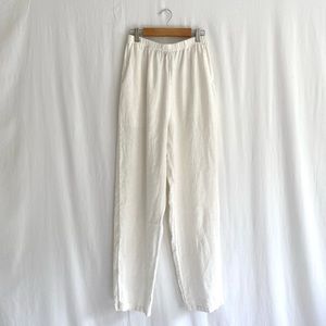 Vintage 100% Linen Pants, Size M